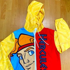 Hercules Disney Windbreaker Jacket Youth M Disney Parks Exclusive